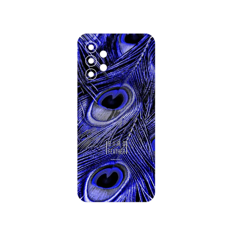برچسب پوششی ماهوت مدل Purple Feather مناسب برای گوشی موبایل سامسونگ Galaxy A13