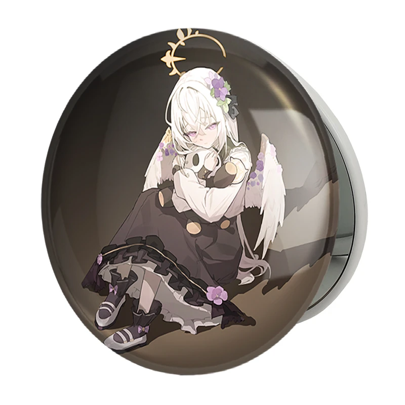 آینه جیبی خندالو طرح بازی آرشیو آبی (Blue Archive) مدل تاشو کد 34303