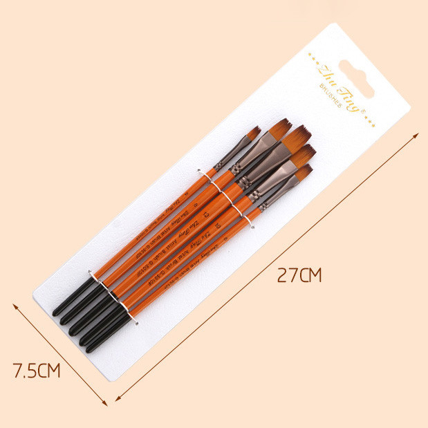 قلم مو تخت ژوتینگ مدل G-5010F  مجموعه 5 عددی