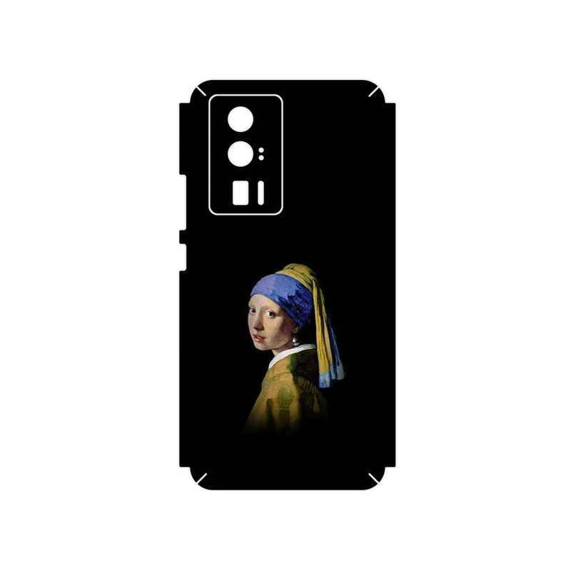 برچسب پوششی ماهوت مدل Girl with a Pearl Earring of Vermeer مناسب برای گوشی موبایل شیائومی Poco F5 Pro