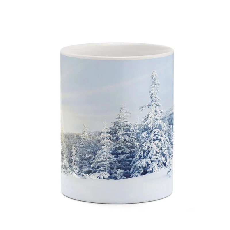 ماگ کاکتی مدل منظره برفی کد mgh18455