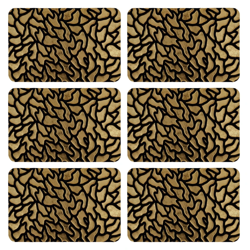 زیربشقابی طرح کلاسیک کد 8839 بسته 6 عددی 