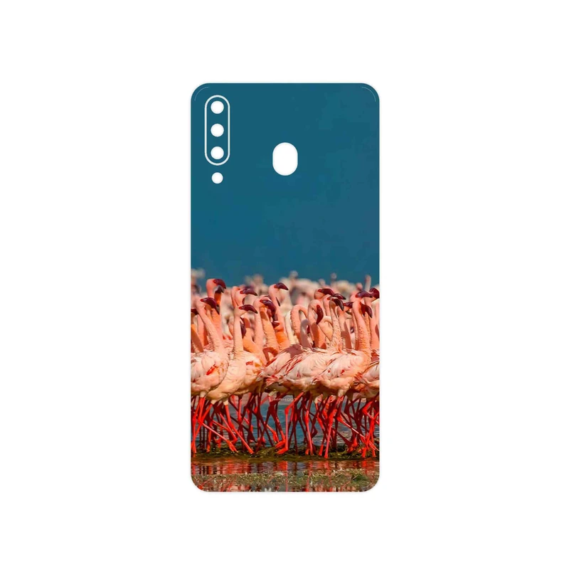 برچسب پوششی ماهوت مدل Flamingo مناسب برای گوشی موبایل سامسونگ Galaxy M30