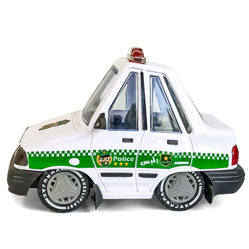 ماشین بازی مدل پراید پلیس وروجک