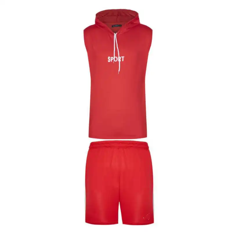 ست تاپ و شلوارک ورزشی مردانه اولسون مدل a11