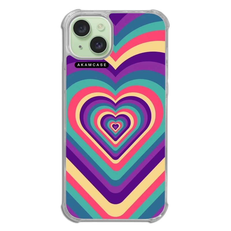 کاور آکام مدل AMCWTA15PLUS-HEART42 مناسب برای گوشی موبایل اپل iPhone 15 Plus