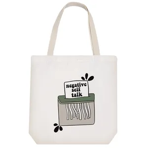 ساک خرید خندالو مدل صحبت های مثبت خرد شده کد 9514