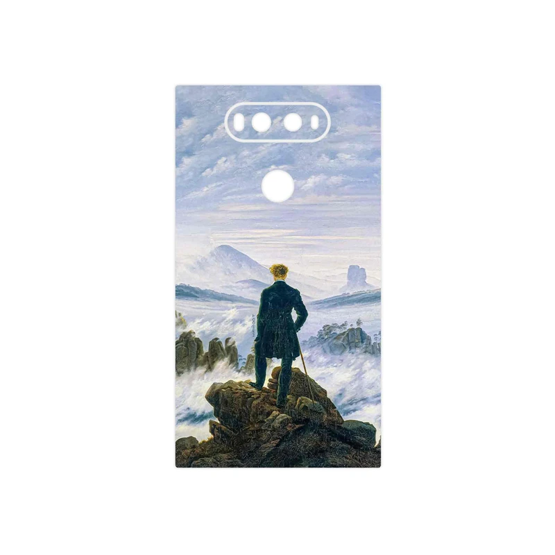 برچسب پوششی ماهوت مدل Wanderer above the Sea of Fog مناسب برای گوشی موبایل ال جی V20