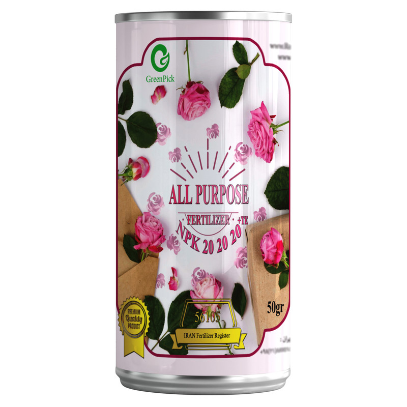 کود سه بیست گرین پیک مدل NPK وزن 50 گرم