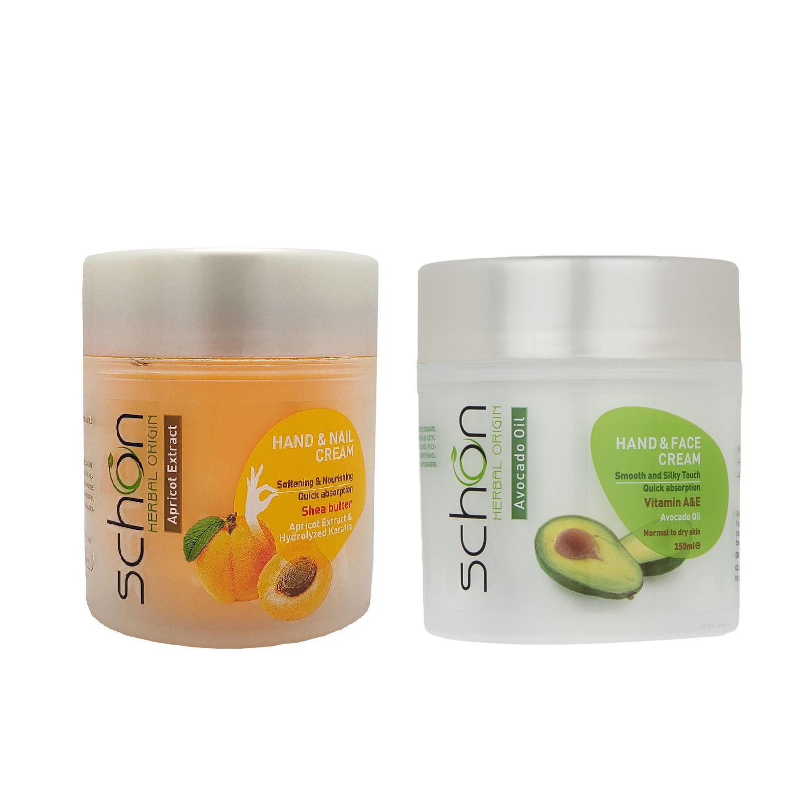کرم دست و ناخن شون مدل Apricot Extract حجم 150 میلی لیتر به همراه کرم دست و صورت شون  حجم 150 میلی لیتر -  - 1