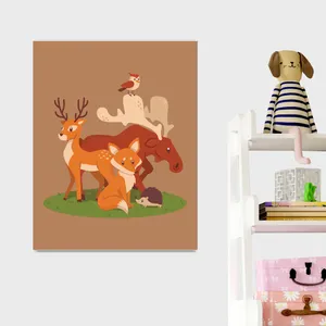 تابلو کودک و نوزاد مدل حیوانات کد a101