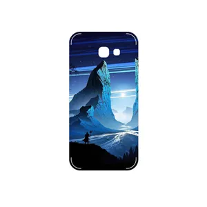 MAHOOT Blue Mountains Digital Art Cover Sticker for Samsung Galaxy A5 2017