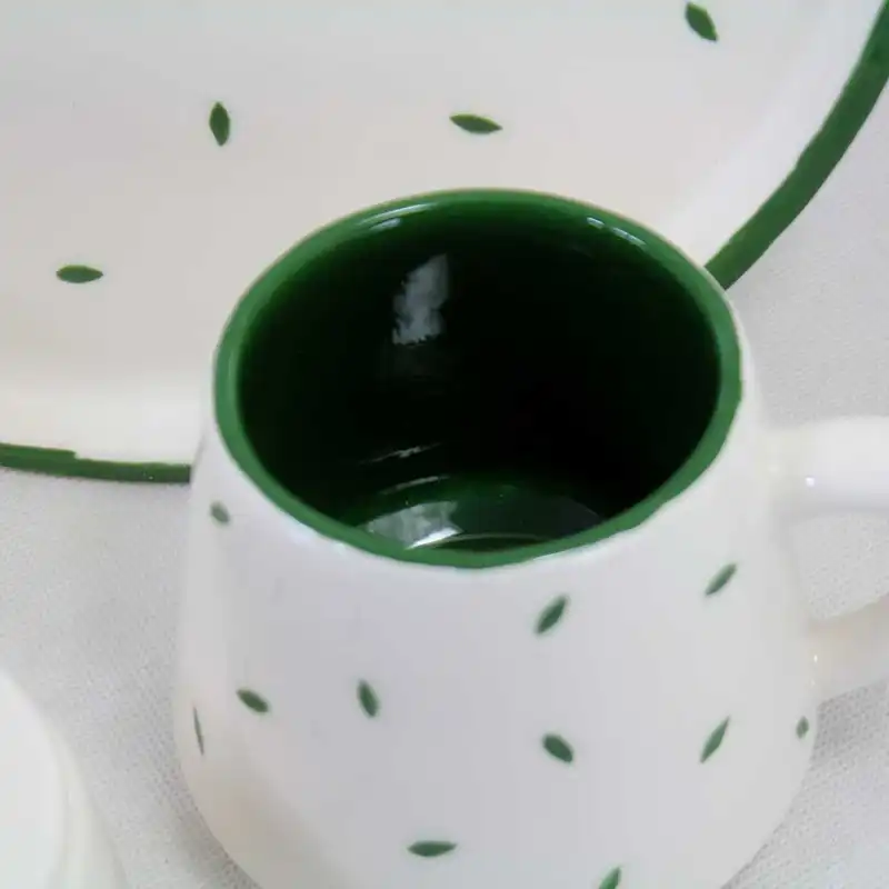 سرویس چای خوری 4 پارچه سرامیکی کد noo-5