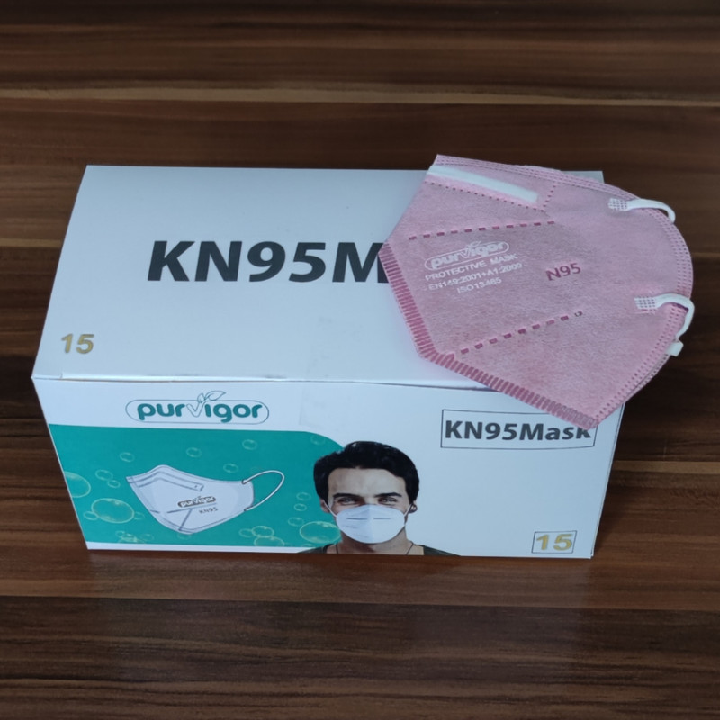 ماسک تنفسی پرویگور مدل KN95 کد 3 بسته 15 عددی