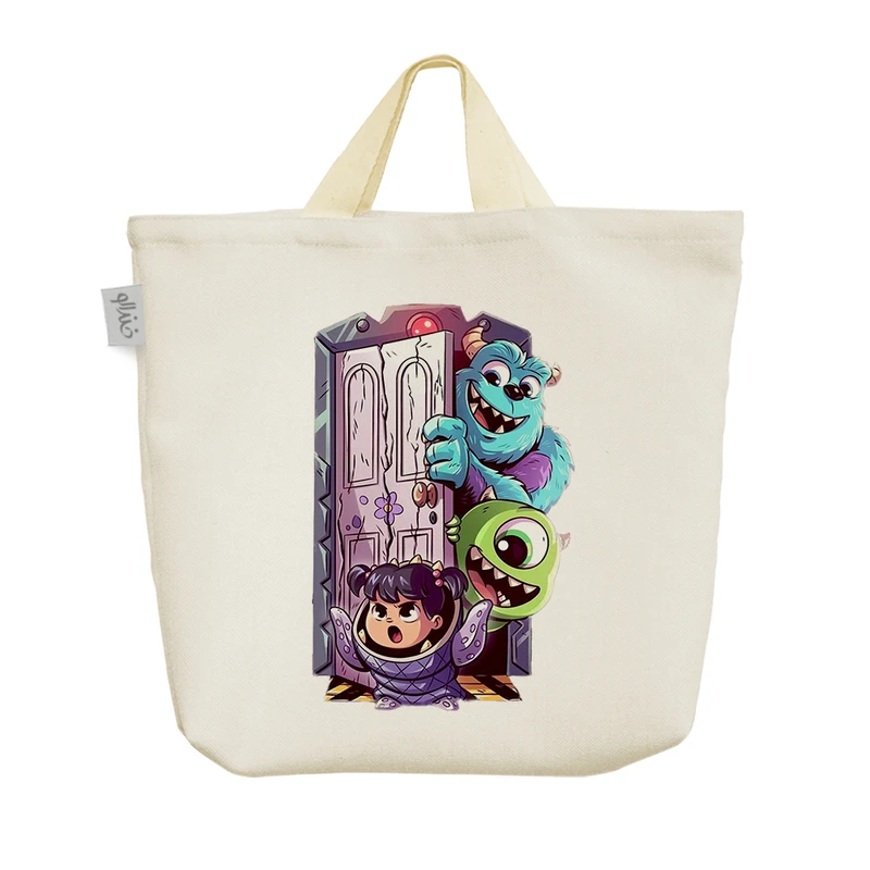 ساک خرید خندالو مدل انیمیشن کارخانه هیولاها Monsters,Inc کد H439
