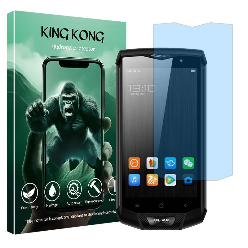 محافظ صفحه نمایش مات ضد اشعه آبی کینگ کونگ مدل Tough مناسب برای گوشی موبایل بلک ویو BV8000 Pro