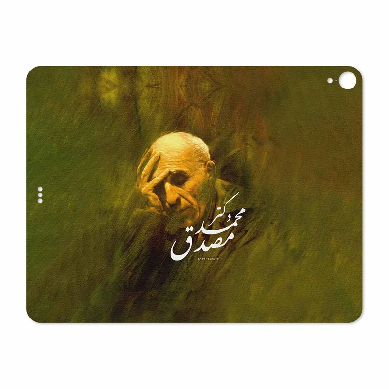 برچسب پوششی ماهوت مدل Dr-Mosadeq مناسب برای تبلت اپل iPad Pro 12.9 (GEN 3) 2018 A1876
