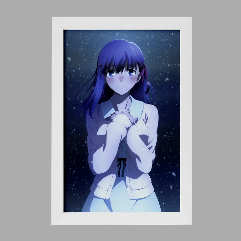 تابلو خندالو مدل ساکورا انیمه فیت استی نایت Fate Stay Night  کد 22757