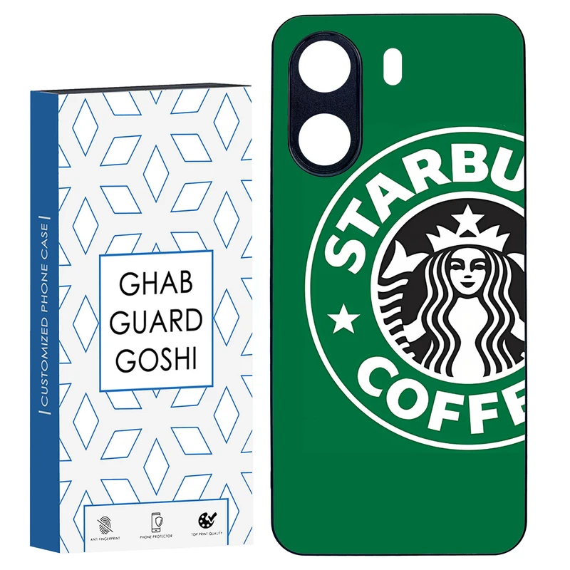 کاور قاب گارد گوشی طرح استارباکس کد TPU-051 مناسب برای گوشی موبایل شیائومی REDMI 13C / POCO C65 