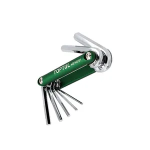 آچار آلن مشتی تاپتول مدل AGFH0701 مجموعه 7 عددی