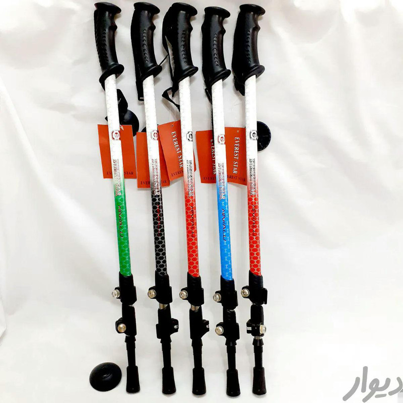 عصای کوهنوردی اورست استار مدل makalu-1 بسته 2 عددی
