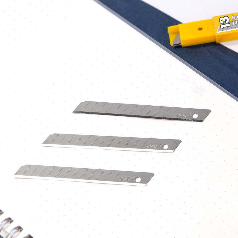 تیغ کاتر دلی مدل DL-DP092 بسته 10 عددی تیغ کاتر دلی مدل DL-DP092 بسته 10 عددی