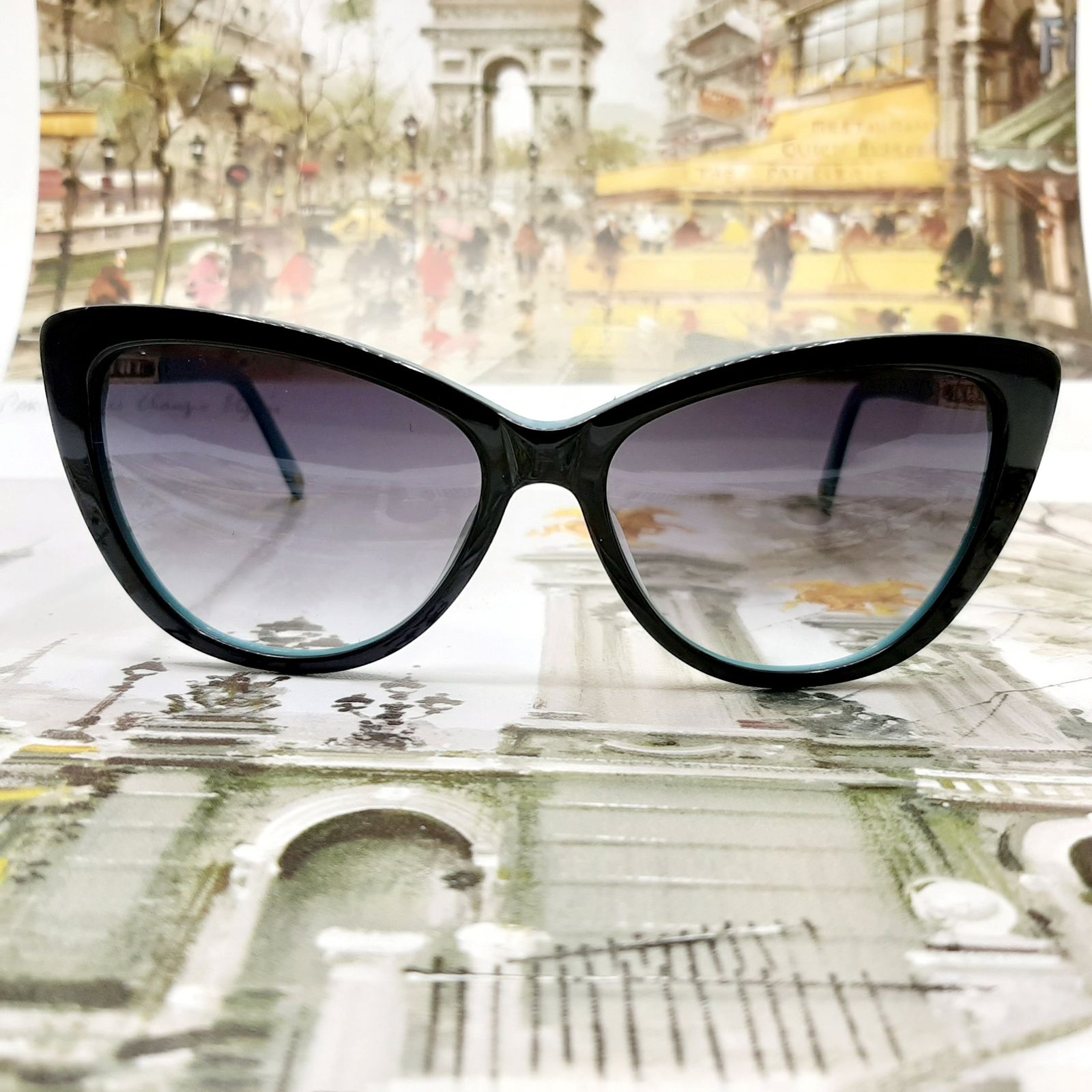 عینک آفتابی زنانه  مدل TF4187bl09 -  - 3