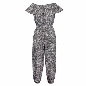 سرهمی زنانه مدل پلنگی قایقی