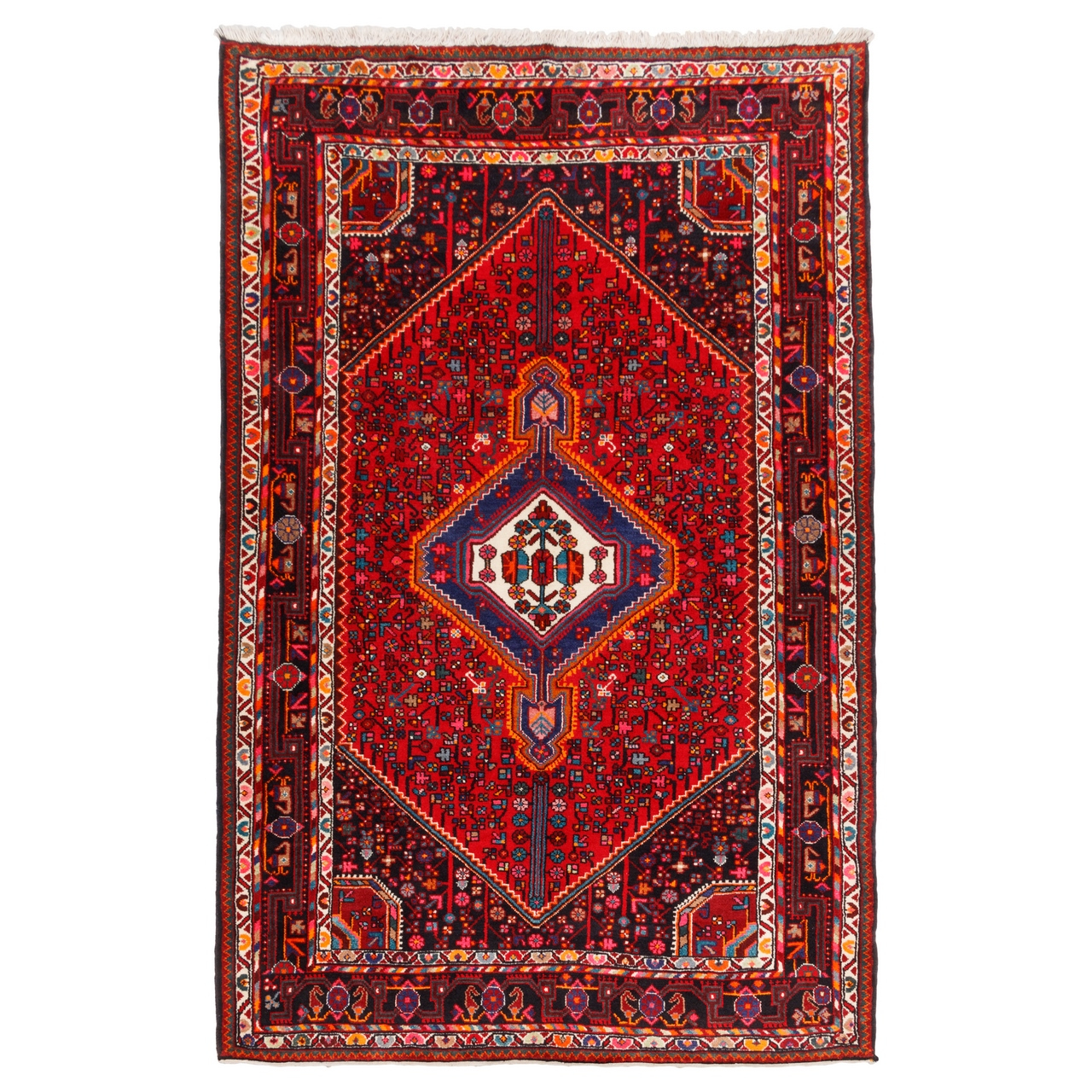 فرش قدیمی دستباف سه و نیم متری سی پرشیا کد 185054