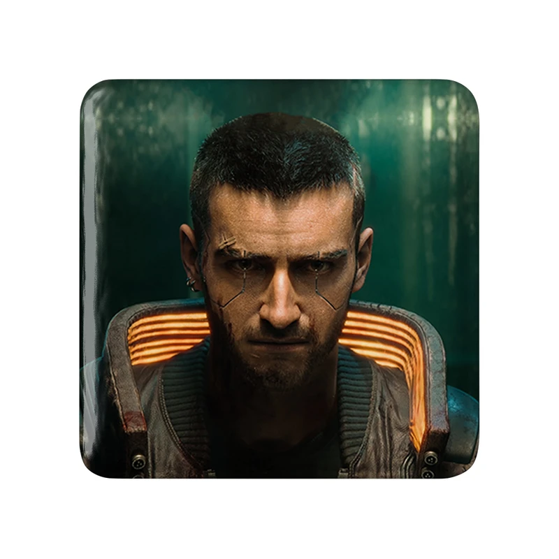 مگنت خندالو طرح وی سایبر پانک مدل مربعی کد 30578