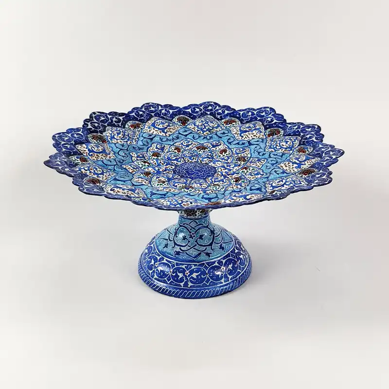 شیرینی خوری میناکاری مدل آسمان