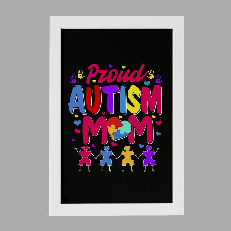 تابلو خندالو مدل اتیسم Autism کد 26736