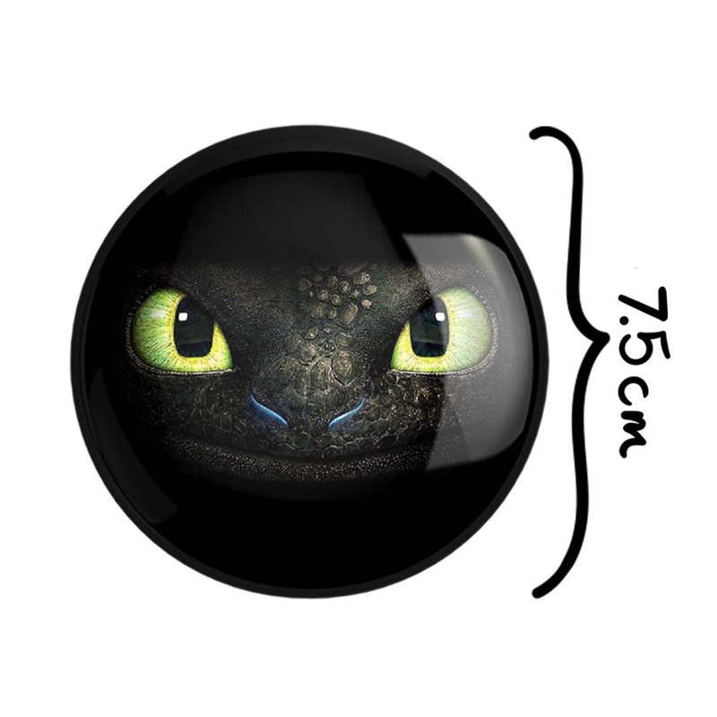 آینه جیبی خندالو مدل اژدها سواران DreamWorks Dragons  کد 13756