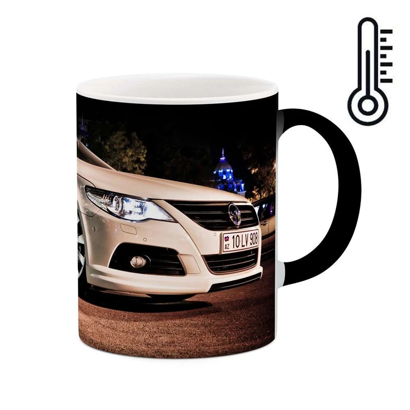 ماگ حرارتی کاکتی مدل ماشین فولوکس واگن کد mgh11242