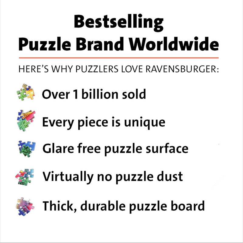 پازل 1000 تکه راونزبرگر مدل Oak Spiral کد 17103