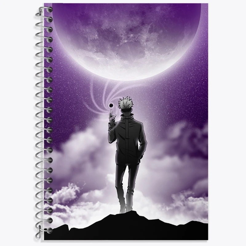 دفتر لغت 50 برگ خندالو طرح انیمه جوجوتسو کایزن کد F819