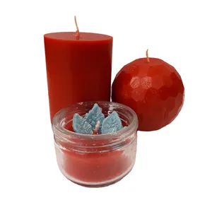 شمع دست ساز مدل box-52 مجموعه 3 عددی 