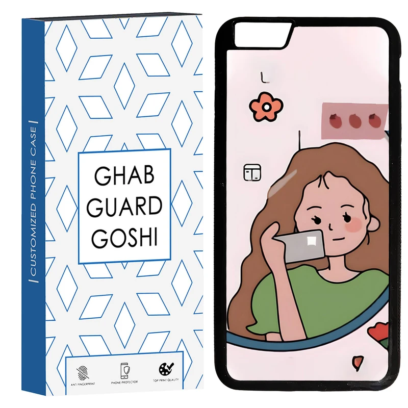 کاور قاب گارد گوشی طرح دخترانه  کد TPU-005 مناسب برای گوشی موبایل اپل Iphone 6 PLUS / 6S PLUS