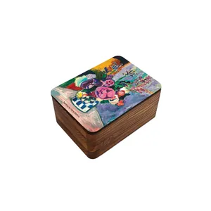 جعبه هدیه چوبی آزاکو مدل BR4-014