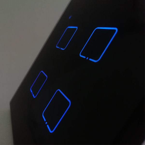 کلید لمسی هوشمند مدل tuya 4 gang