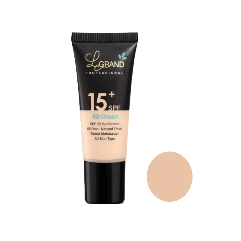 کرم پودر BB مایع SPF15 لگراند شماره 901 مناسب برای انواع پوست حجم 20 میلی‌لیتر 