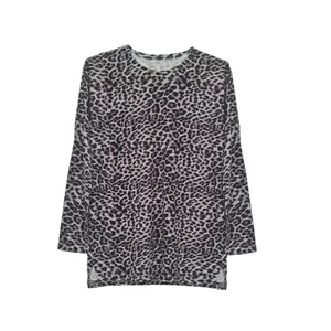 بلوز آستین بلند زنانه مدل پلنگی کد 1