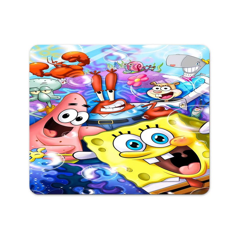 ماوس پد پاد آفرین مدل باب اسفنجی کد P149 سایز 24*19 سانتی متر 