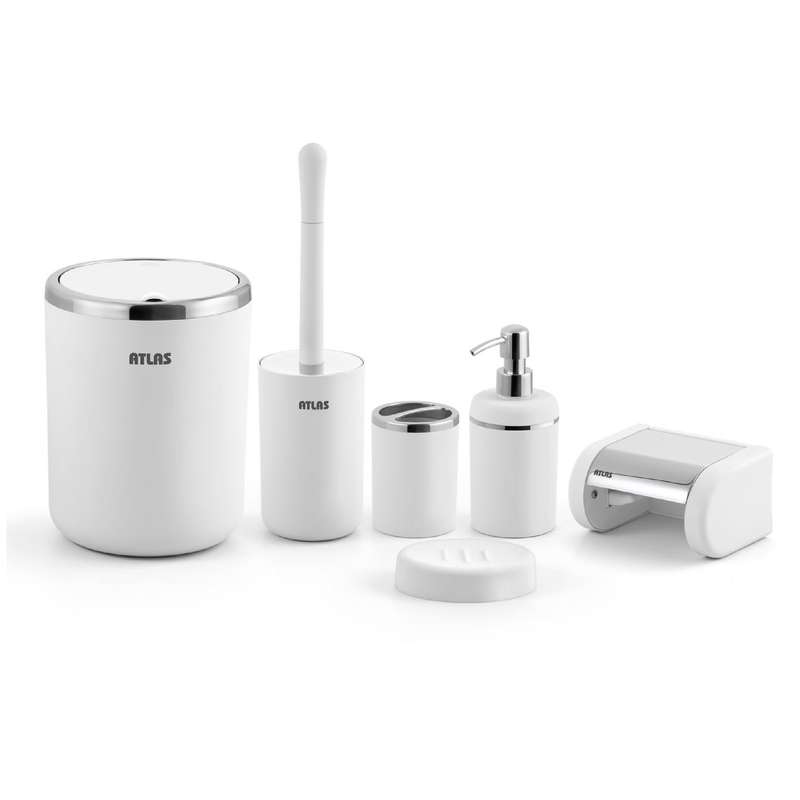 ست سرویس بهداشتی 6 پارچه اطلس مدل الیت کد chrome