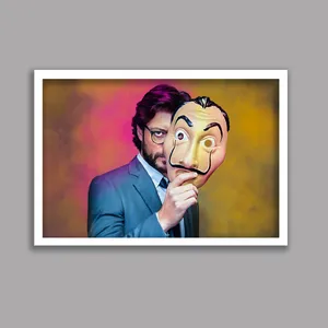 تابلو مدل سریال خانه کاغذی Money Heist کد LA-G10641