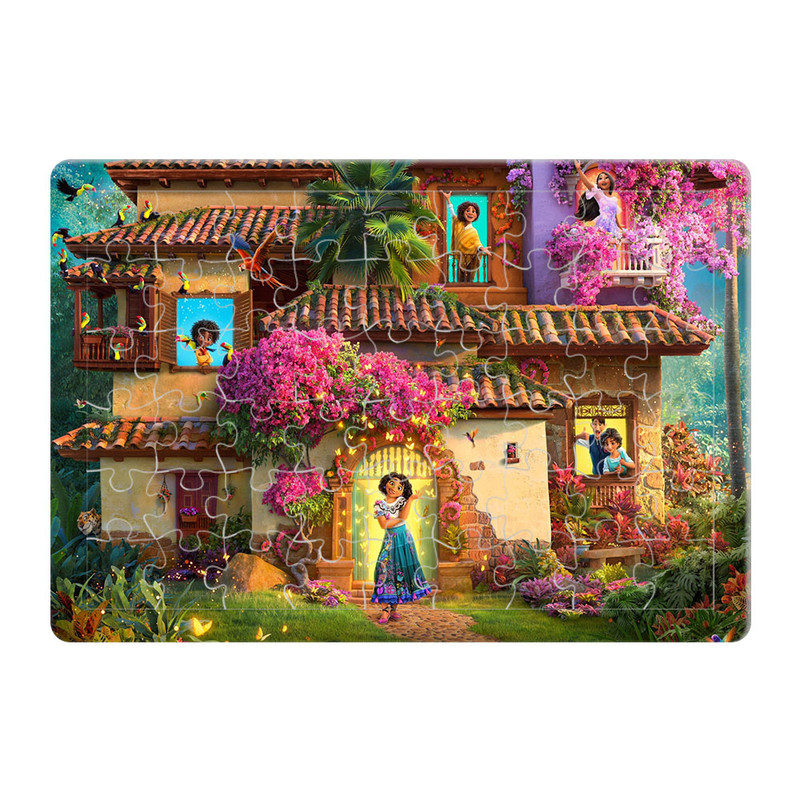 پازل 54 تکه هومرو طرح انیمیشن انکانتو مدل PL07