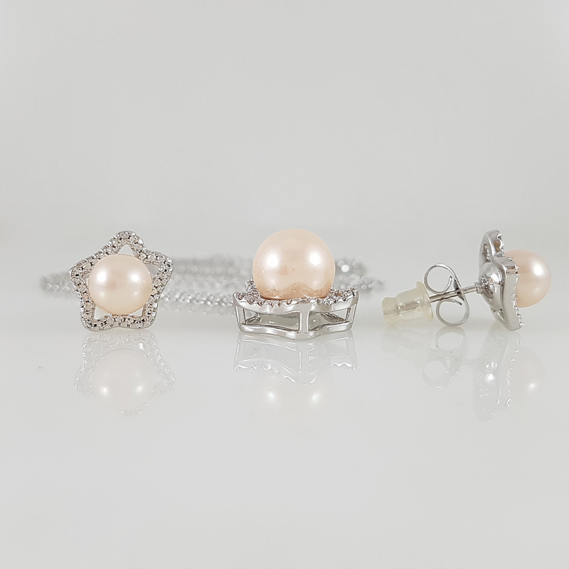 نیم ست زنانه ژوپینگ مدل مروارید کد 1432