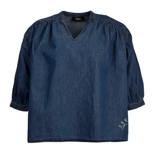 بلوز آستین بلند زنانه بادی اسپینر مدل 3602 کد 3 رنگ آبی