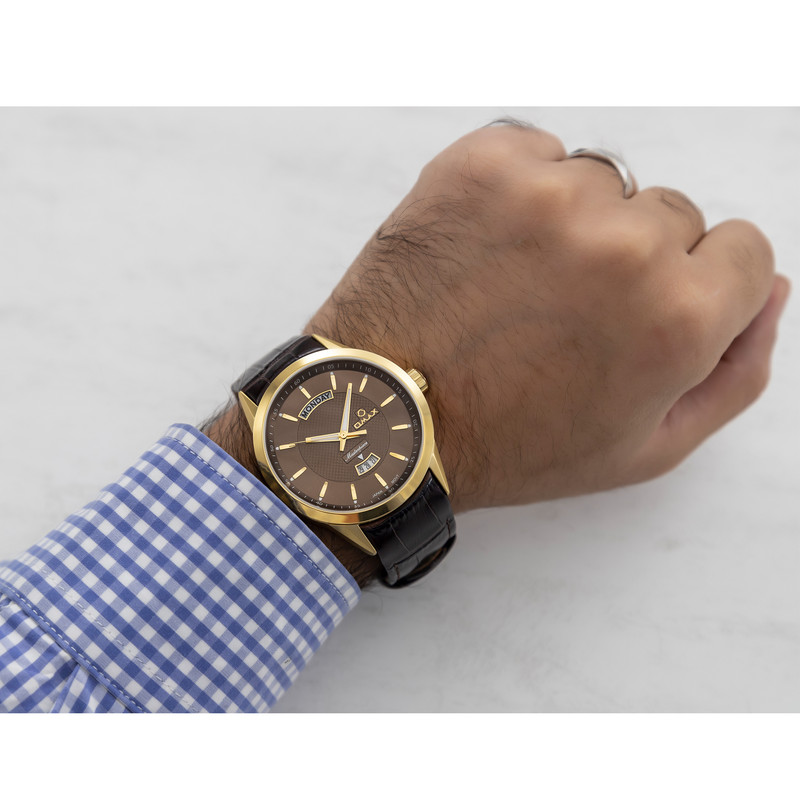 ساعت مچی عقربه‌ای مردانه اوماکس مدل MG17G55IO