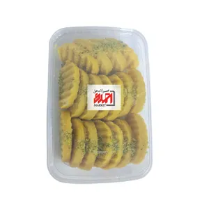 حلوای زعفرانی درجه یک احمدی مارکت - 500 گرم